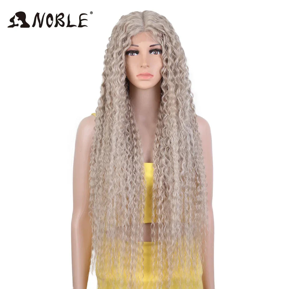 Noble Synthetic Lace Front Wig 38 Inch Long