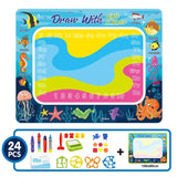 Coolplay Magic Water Drawing Mat Coloring Doodle Mat
