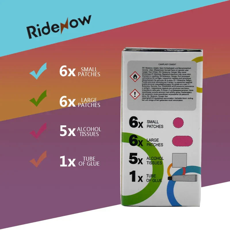 Ridenow Patch Kit TPU Bike Inner Tube Repair