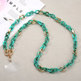 Fashion 120cm Telephone Strap Long Style Acrylic Slant