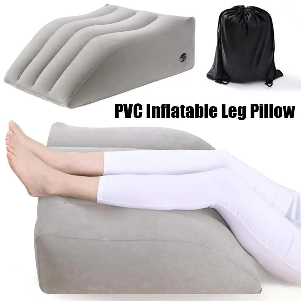 Portable Inflatable Elevation Wedge Leg Foot Pillow Elevation