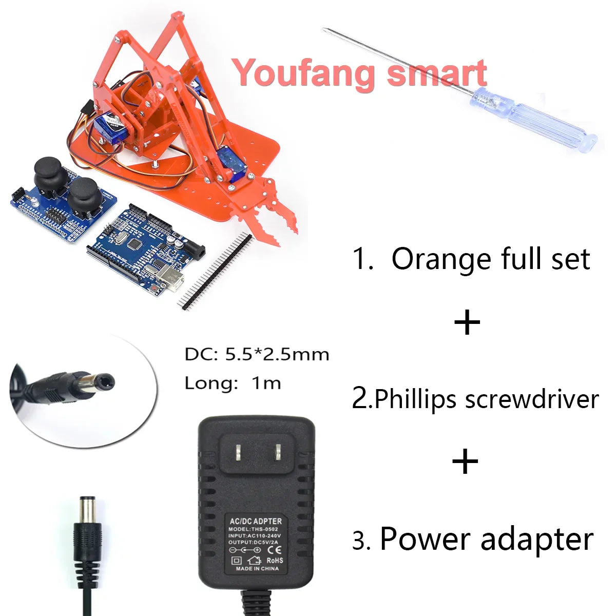 Robotic Arm Plank 4 DOF Robot Manipulator Claw