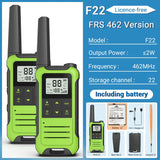 2pcs Baofeng F22 PMR FRS Walkie Talkie Type-c