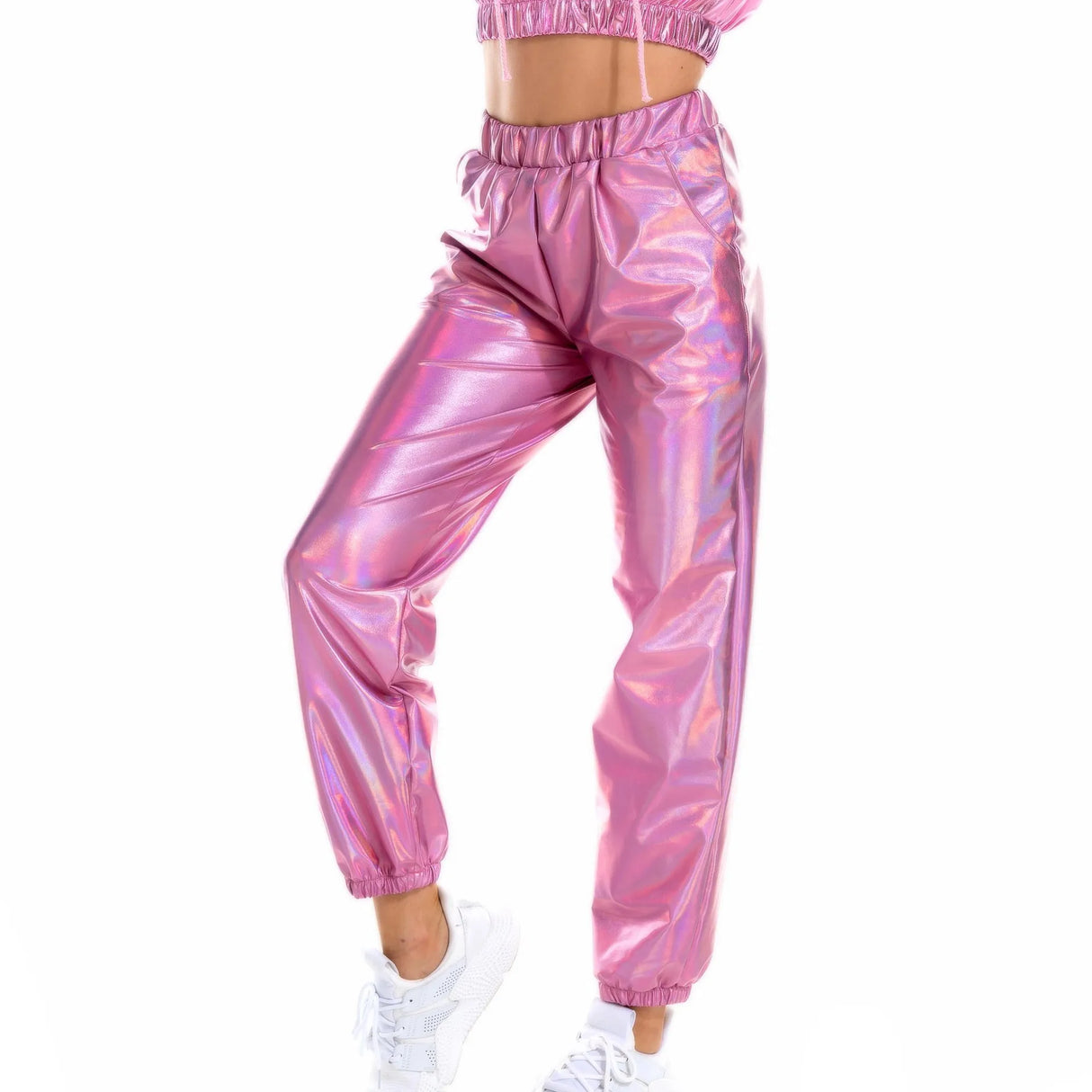 Women Nightclub Pole Dance Trousers Hip Hop Slacks