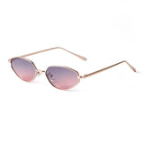 Vintage Unique Brown Cat Eye Sunglasses Women Design