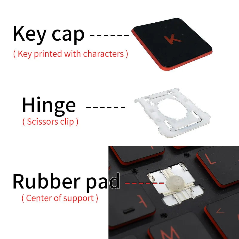 Replacement English Key Cap For Huawei MateBook D14/D15/14/15/X