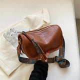 Vintage Saddle Crossbody Bags for Women Fashion Trend