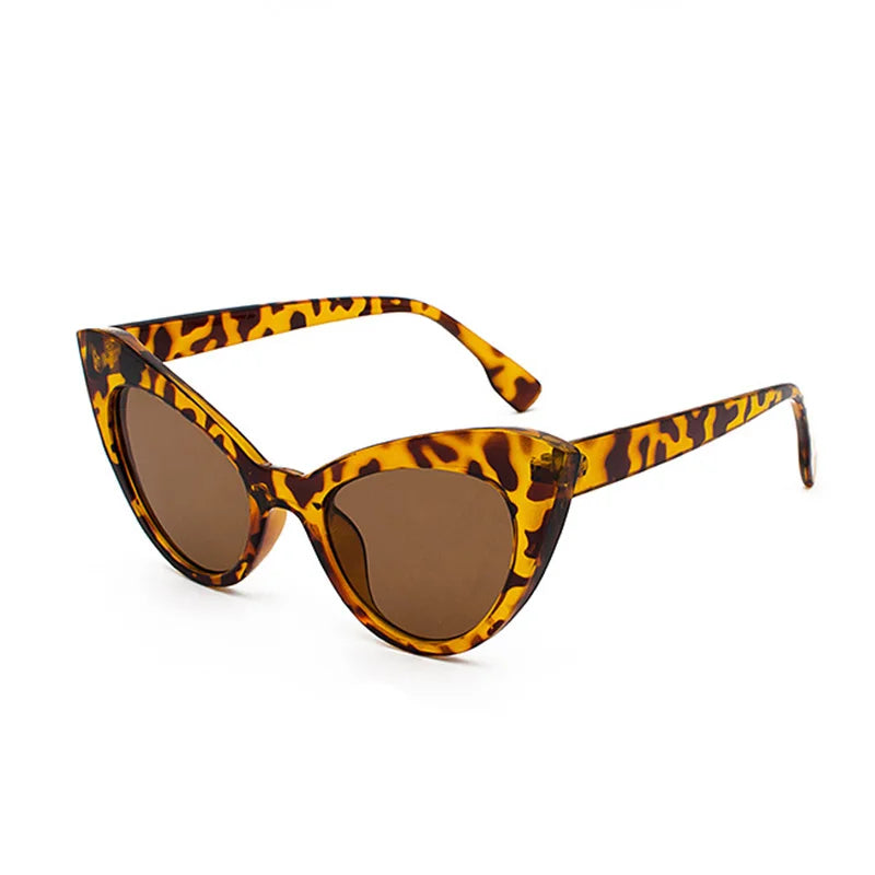 Summer Cat Eyes Sunglasses Small Frame Okulary UV400
