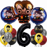 Magic Cartoon Party Decoration Set Disposable Tableware Kids