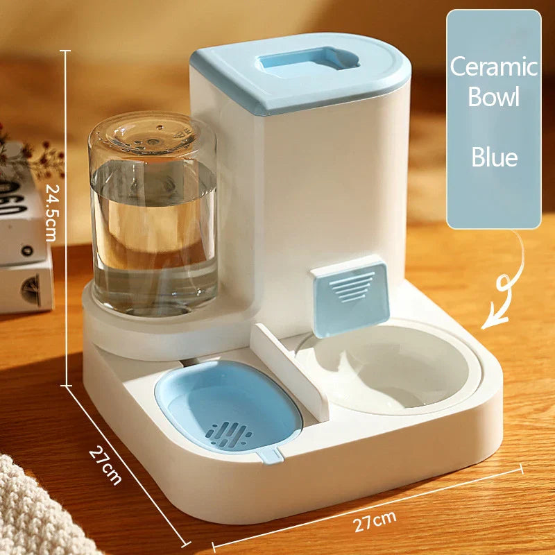 Kimpets Pet Cat Automatic Feeder Drinking Water Large