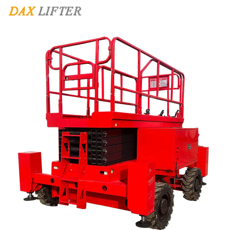 Heavy Duty Tough Terrain Durable Diesel Drive Lift