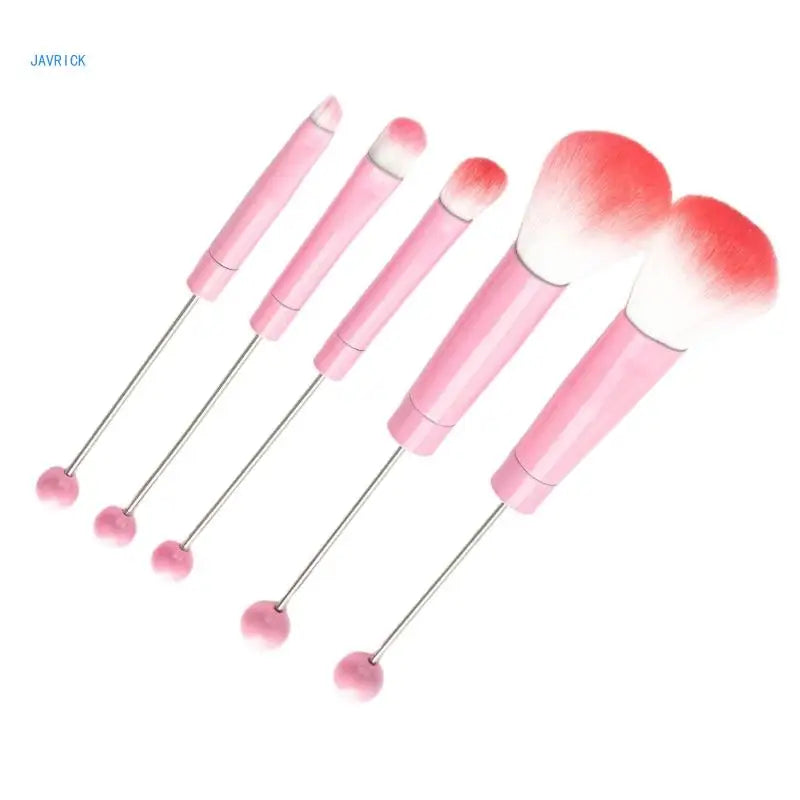 5pcs Jewelry Beaded DIY Eye Brush Detachable Beads
