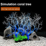 New Simulation Coral Aquarium Landscape Decorations Willow Iron