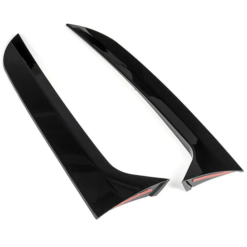 1 Pair Car Rear Window Side Spoiler Air