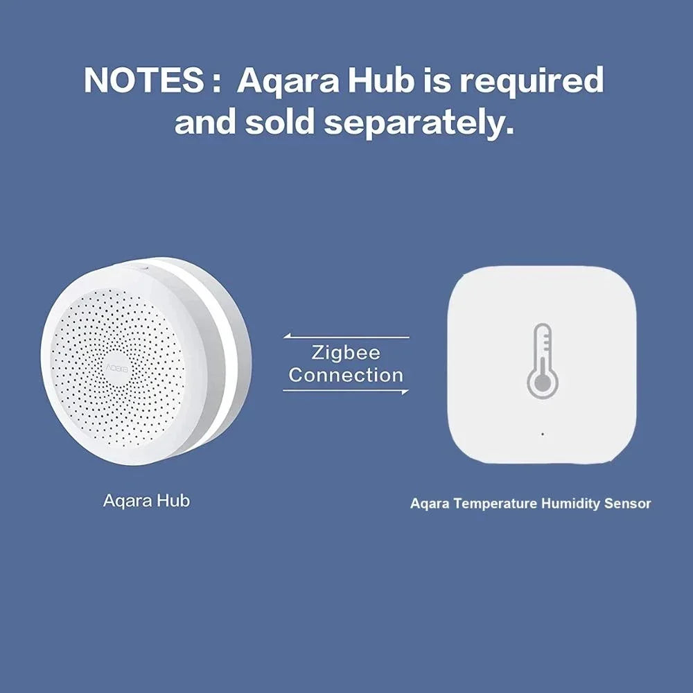 Aqara Temperature Sensor Smart Air Pressure Humidity Environment