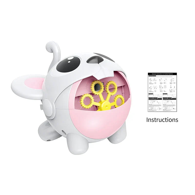 Electric Bubble Machine Automatic Cartoon Mouse Soap Bubble