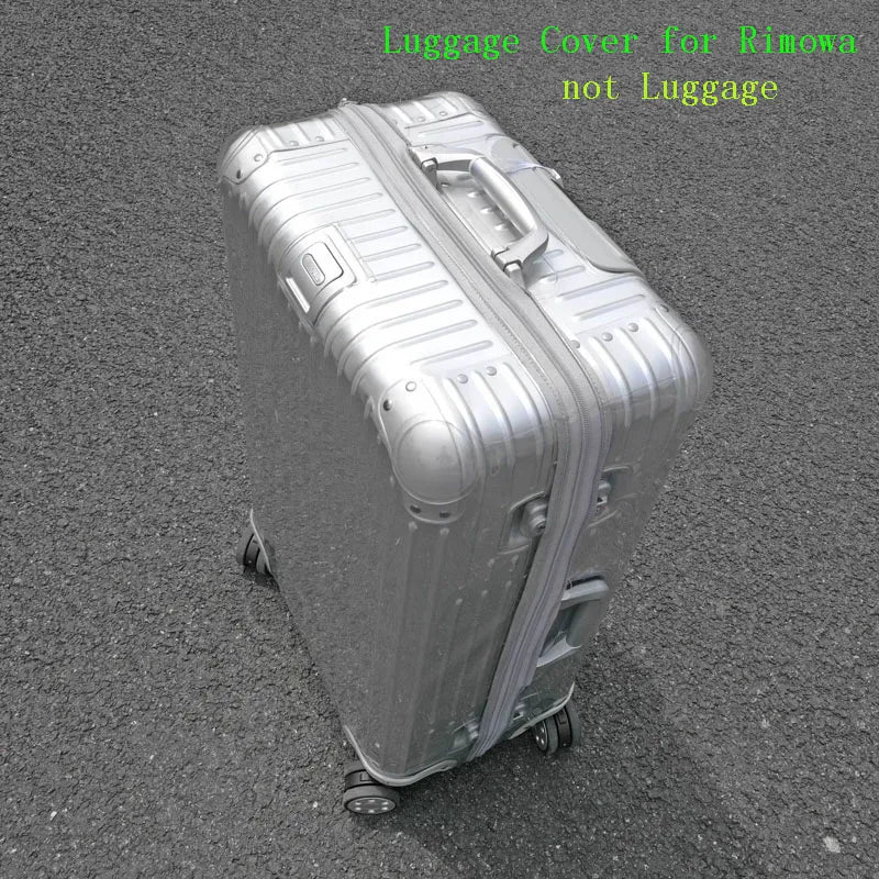 PVC Luggage Cover For Rimowa with Zipper Clear