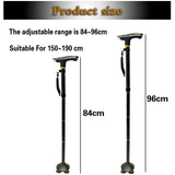 Folding Trekking Poles Thandle Hiking 5 Modes Adjustable