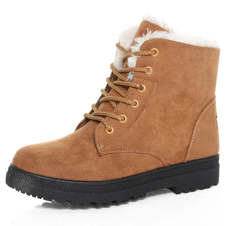 Women's Boots 2023 Winter Boots With Fur Low