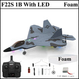 New F22S 2.4G 4CH 3D6G RC Airplane Raptor