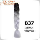 6 Pcs 24" Jumbo Synthetic Braids Hair Extensions