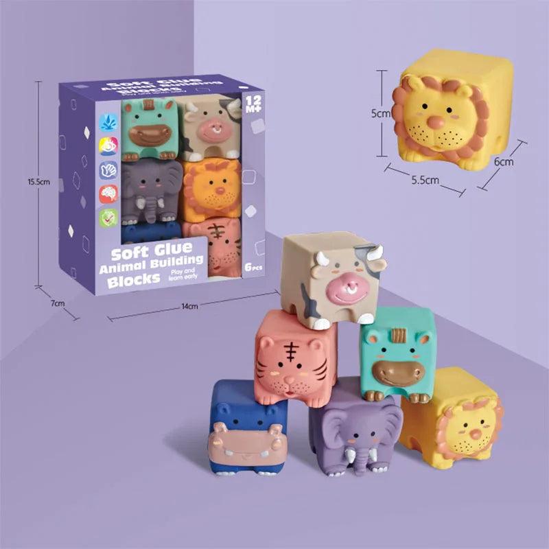 Cartoon Children's Puzzle Assembly Cute Toys Infants Young