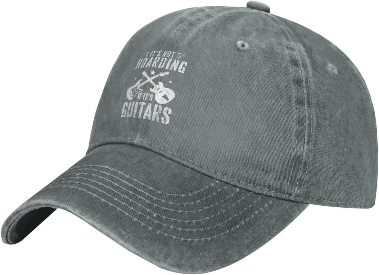 Guitar Lovers Hat It's Not Hoarding If It's