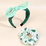 ncmama 2Pcs New Avocado Print Hairbands For Kids