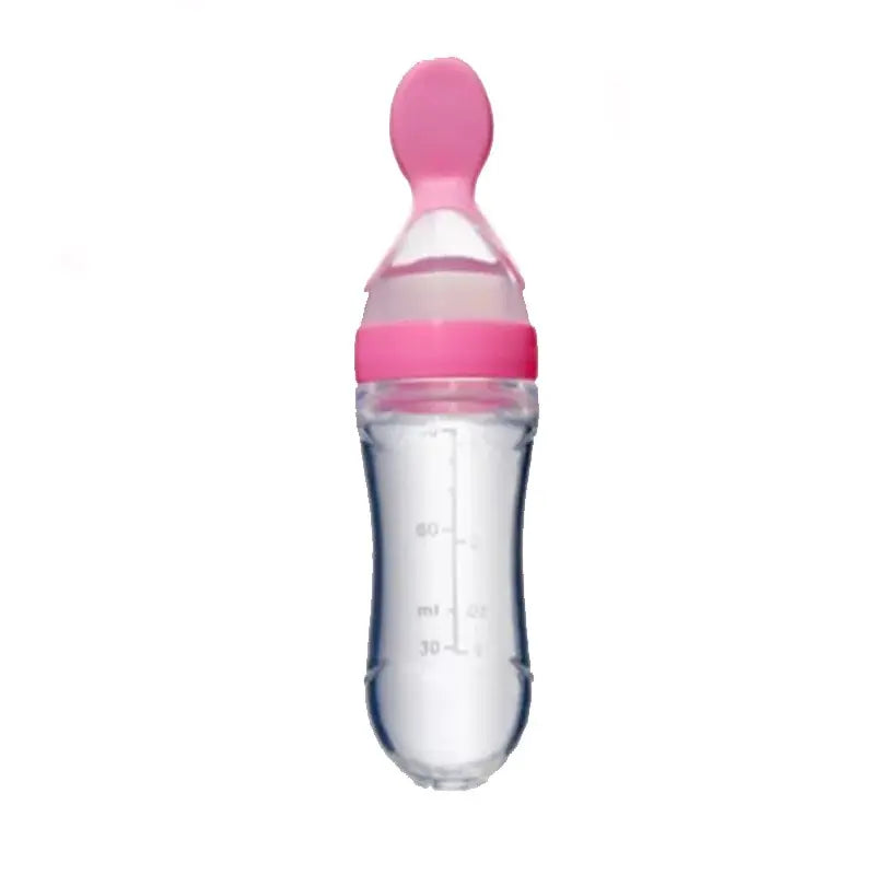 Baby Spoon Bottle Feeder Dropper Silicone Spoons for