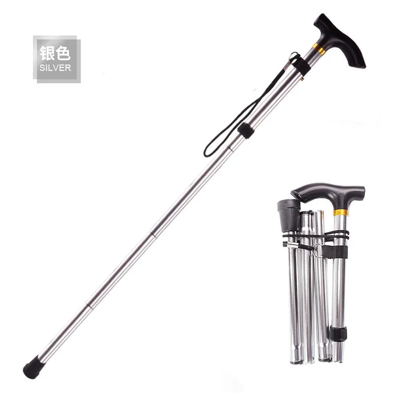 Adjustable Walking Stick Cane 2 Section Stable AntiSkid