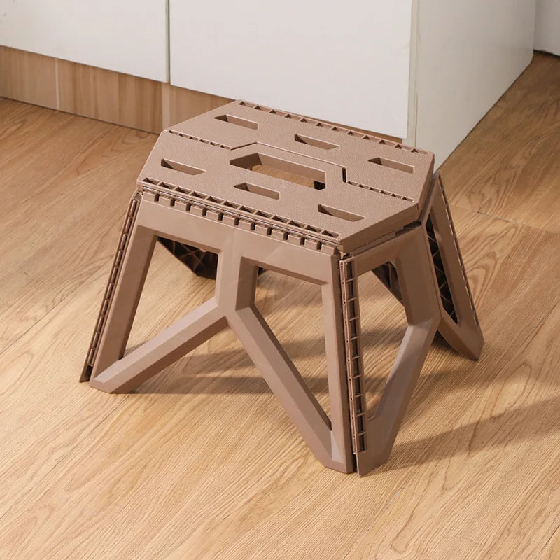 Outdoor Portable Folding Stool High Load-bearing Handle Design