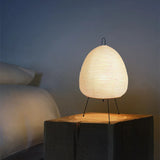 Japanese Rice Paper Lantern Led Table Lamp Living