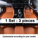 Custom Made Leather Car Floor Mats For Toyota