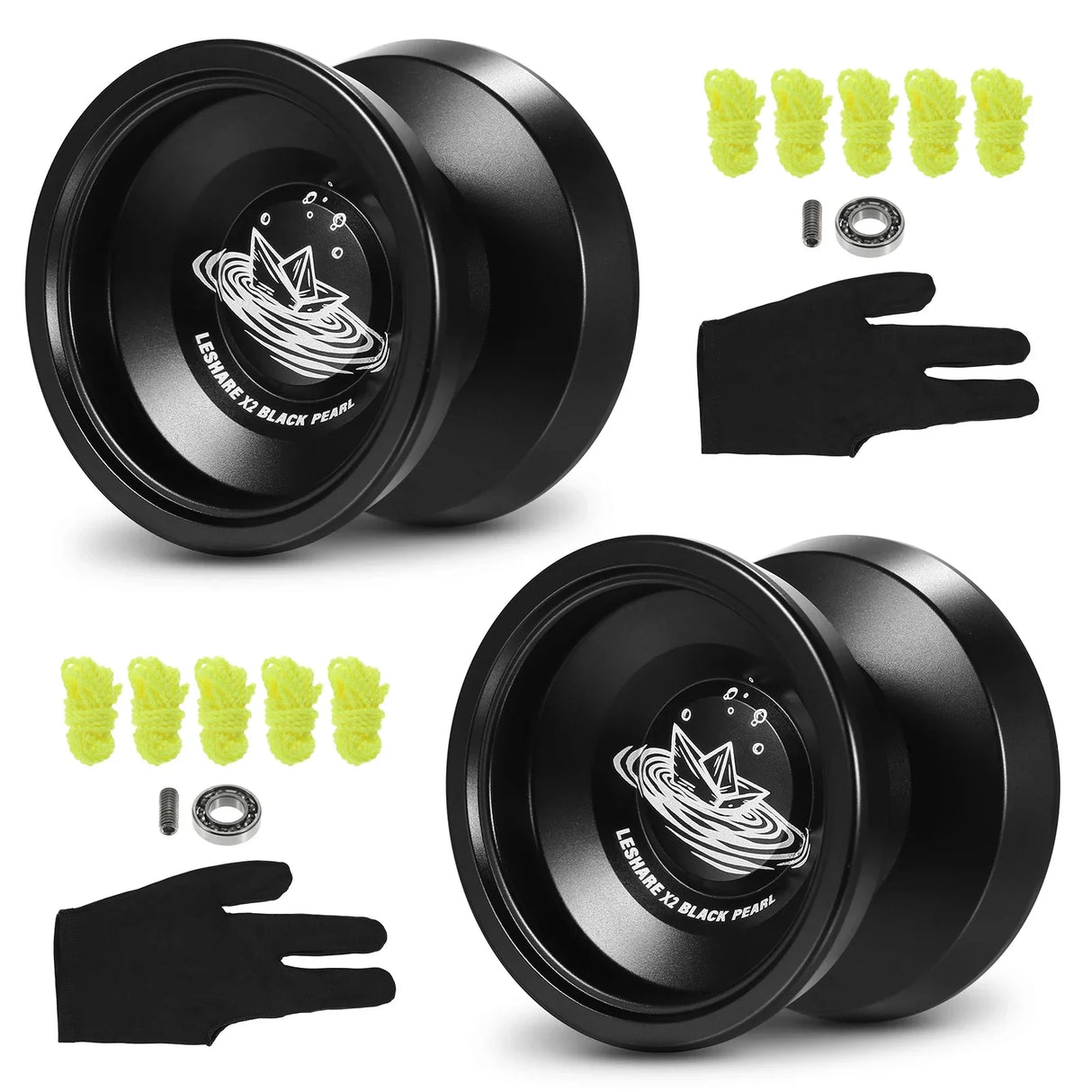 LESHARE Yoyo Ball Aluminum String Trick YoYo Balls