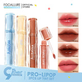 FOCALLURE 2 Pcs/Set Matte Liquid Lipstick Waterproof Long