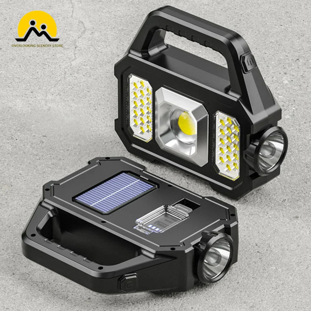 Solar Lantern Super Bright Solar LED Camping Flashlight