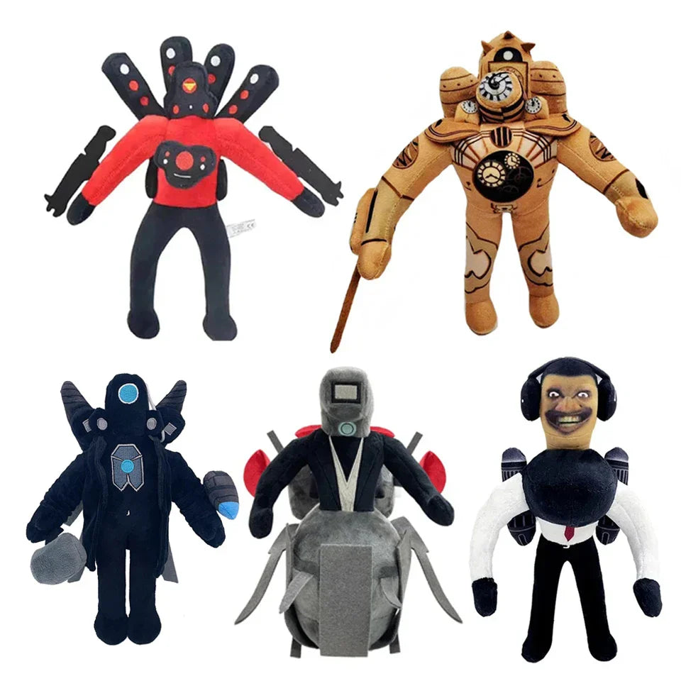 50styles Skibidi Toilet Plush Toy Skibidi Dop Dop