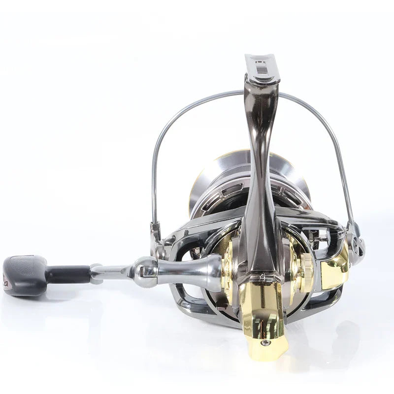 VWVIVIDWORLD,All Metal,Fishing Reel,30KG Powerful Drag,Spinning Reel,Aluminum Spool,10+1 Ball