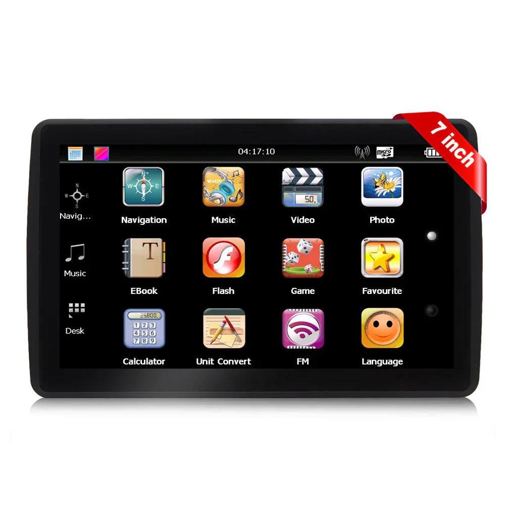 7 Inch GPS Navigation for Car Truck SAT