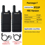 15mm Ultra-thin Mini Walkie Talkie Retevis RT622P Type