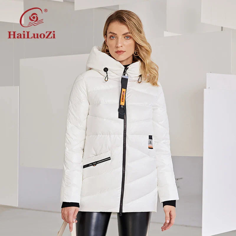 HaiLuoZi 2022 New Winter Women's Jacket Warm and
