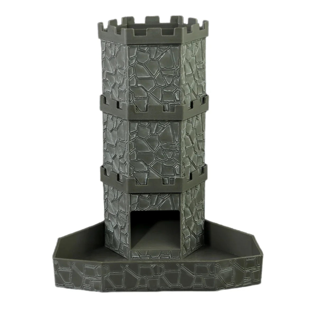 Dice Tower with Bricks Castle Pattern - Ideal