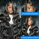 30 40 Inch 13x4 Body Wave Lace Front
