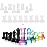 Resin Chess Set Mold with Chess Board Silicone