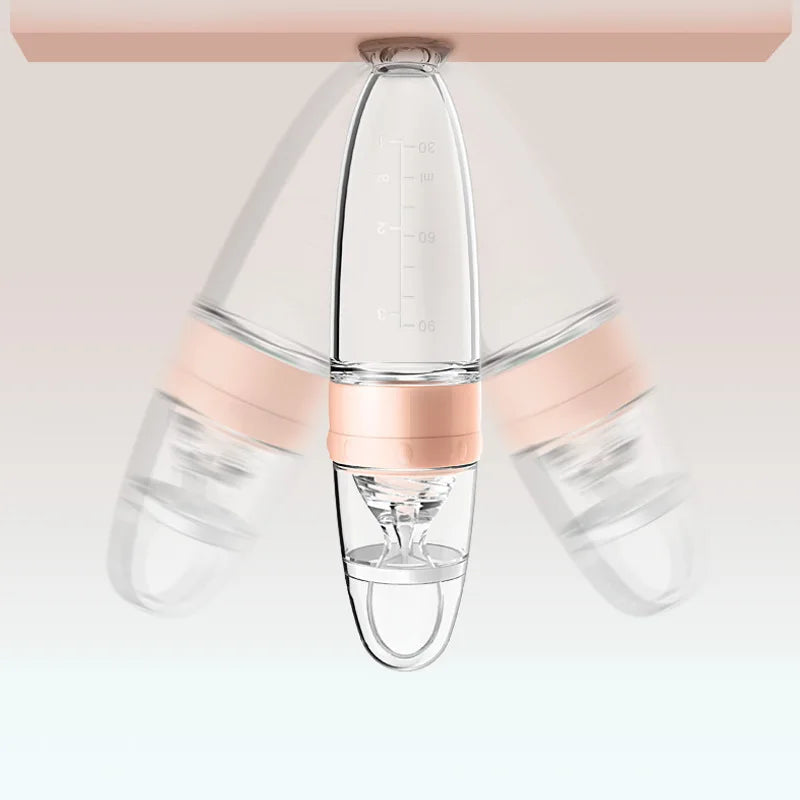 Baby Spoon Bottle Feeder Dropper Silicone Spoons for