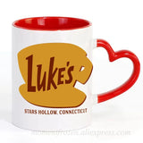 Lukes Luke's Diner Mugs Coffee Mugs Tea Cups