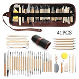 Pottery Clay Sculpting Tools Kit 8-61 Pcs/Set, Ceramic