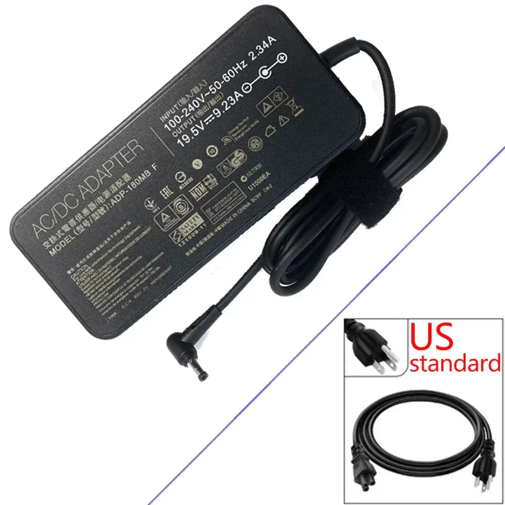 180W 19.5V 9.23A Laptop AC Adapter Charger for Hyperbook SL500 & Chicony Models