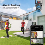 6K 12MP Security Camera WiFi Wireless Outdoor Three