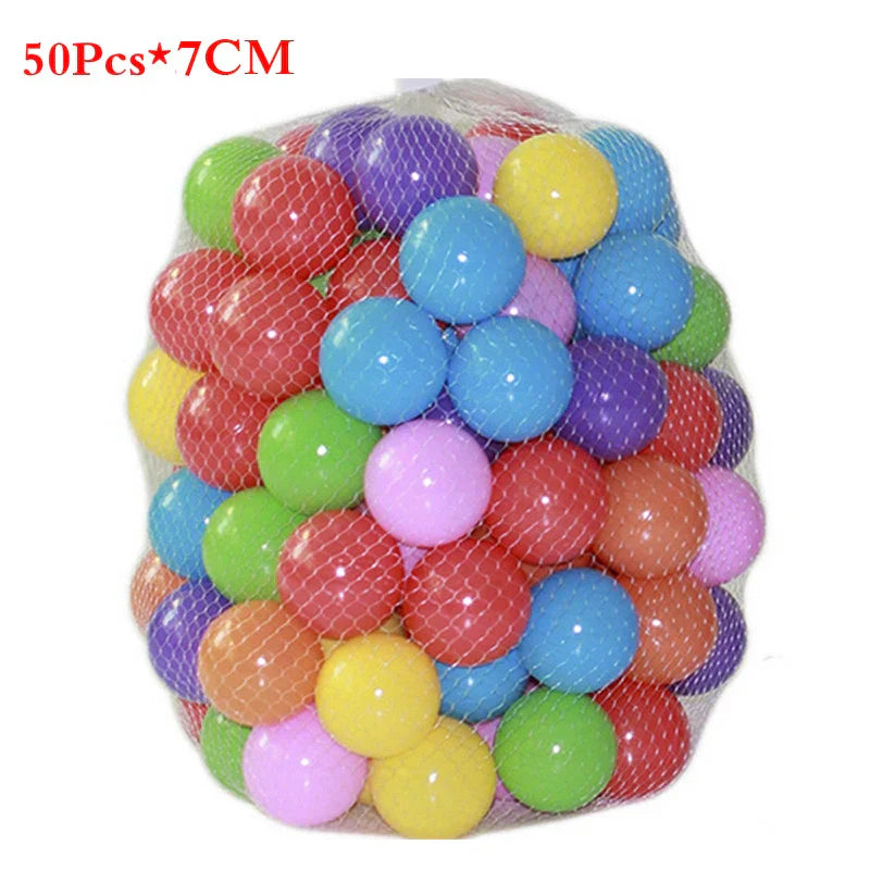 50/100 pcs 5.5/7/8 cm Eco-Friendly Colorful Soft Plastic